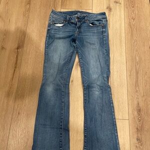 American Eagle Outfitters Blue Flare Jeans